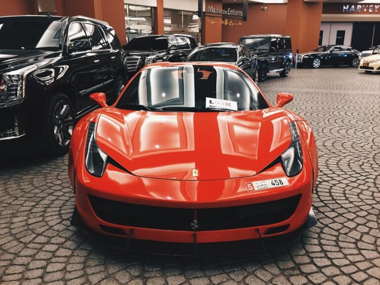 Red Ferrari